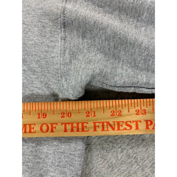 Boston‎ Bruins NHL Screened Logo Hoodie Sweatshirt (Men's Medium) Gray - Picture 10 of 13